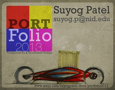  http://www.issuu.com/suyogpatel/docs/portfolio2013
